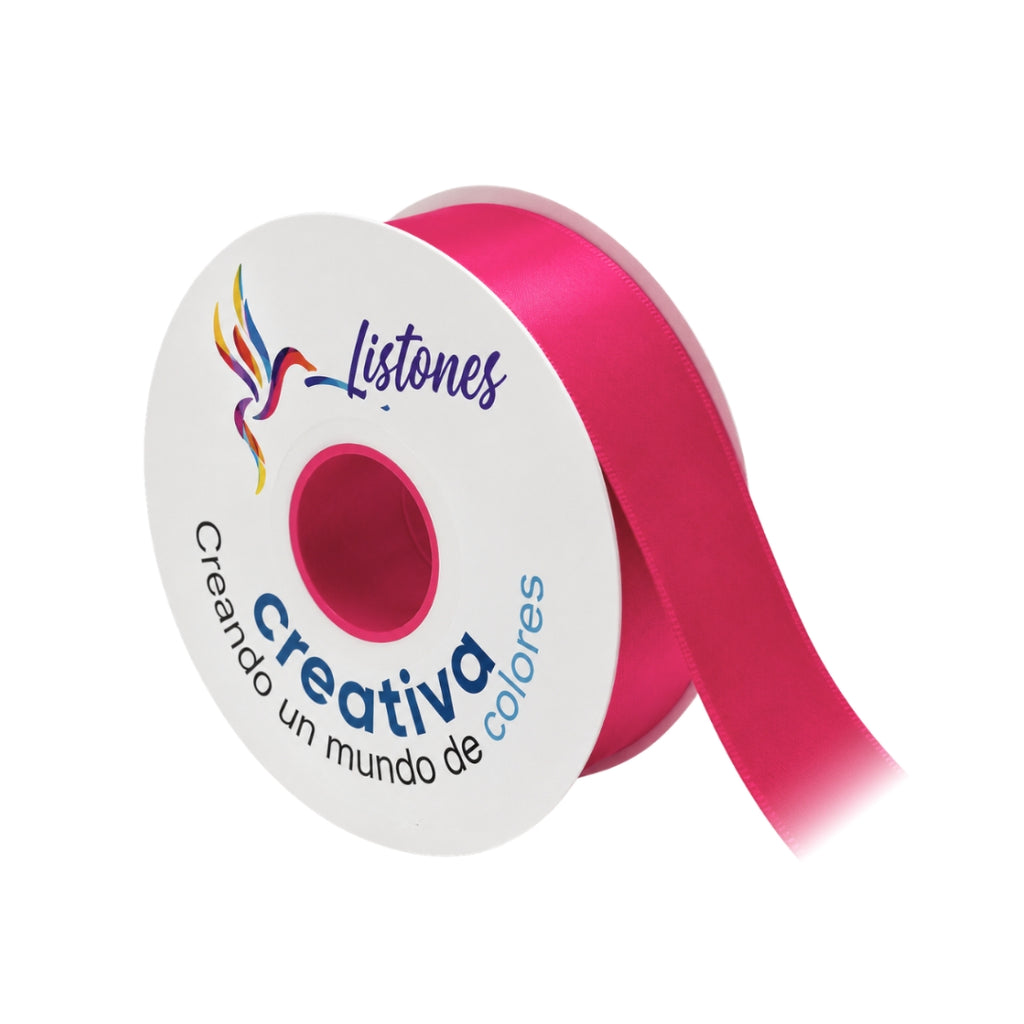 Listón Satinado Calidad Fina #9 (3.8 cm x 45 m) para Rosas Eternas y Manualidades