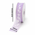 Listón de Organza Estampado con Diseños Pack 3 (15 mm x 22.8 m) para Manualidades