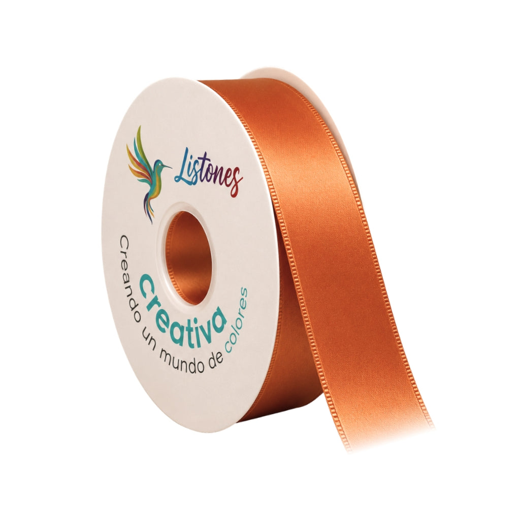 Listón Satinado Calidad Fina #9 (3.8 cm x 45 m) para Rosas Eternas y Manualidades