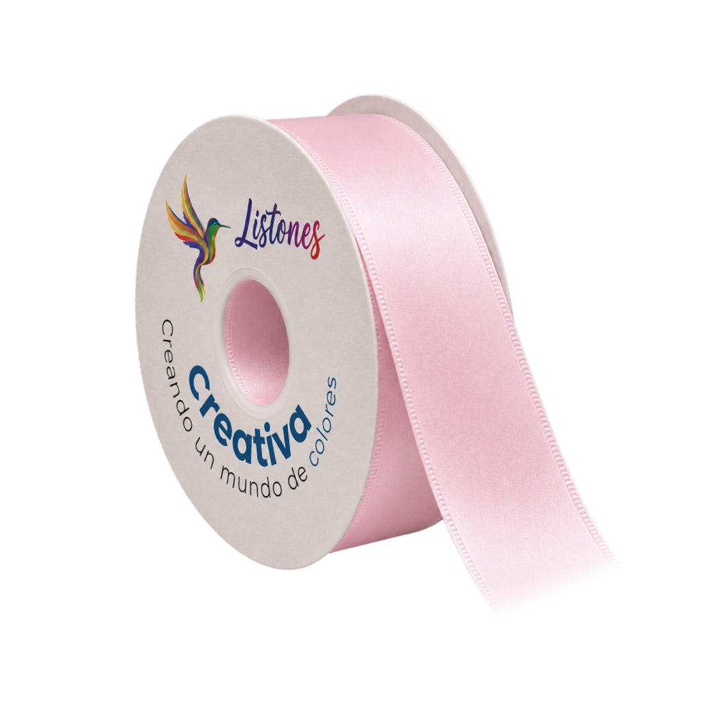 Listón Satinado Calidad Fina #9 (3.8 cm x 45 m) para Rosas Eternas y Manualidades