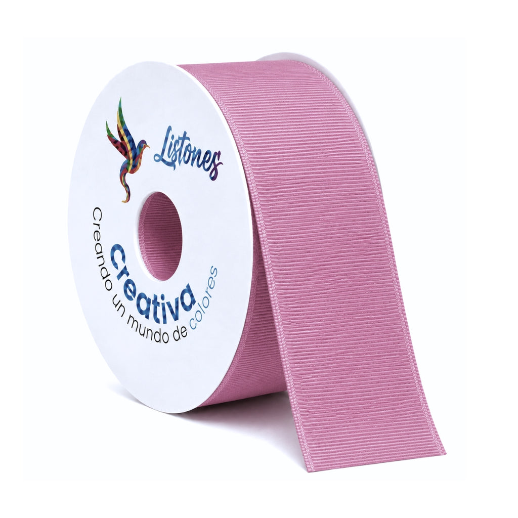 Listón Popotillo Grosgrain 7.5 cm (3 Pulgadas) x 22 m - Cinta de Alta Densidad para Moños Boutique