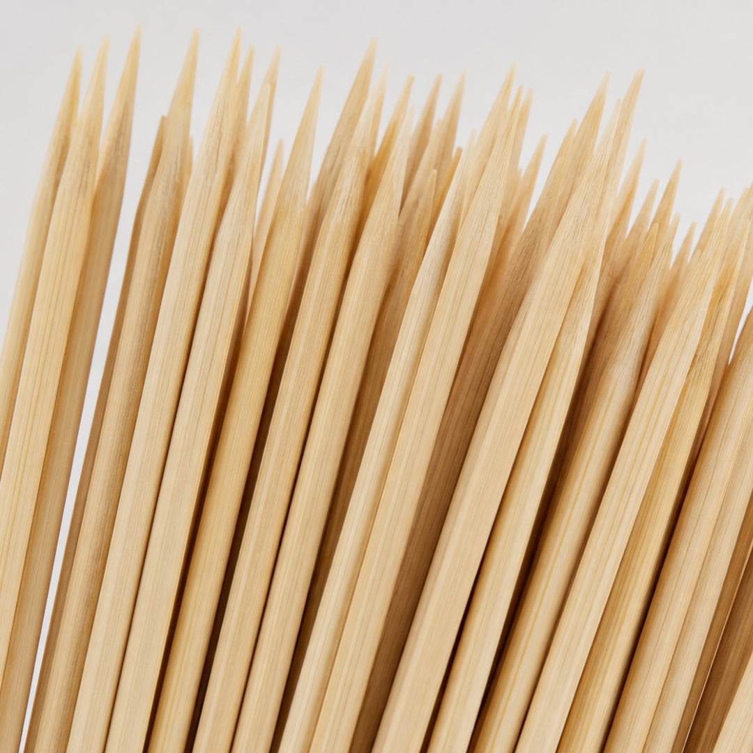 Palitos de Bambú Premium 30 cm - Paquete de 450 pzs para Ramos Buchones y Manualidades