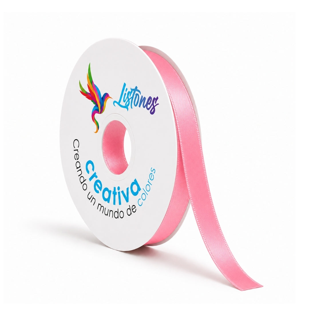 Listón Satinado #2- 10 mm x 90 Metros para Moños y Manualidades