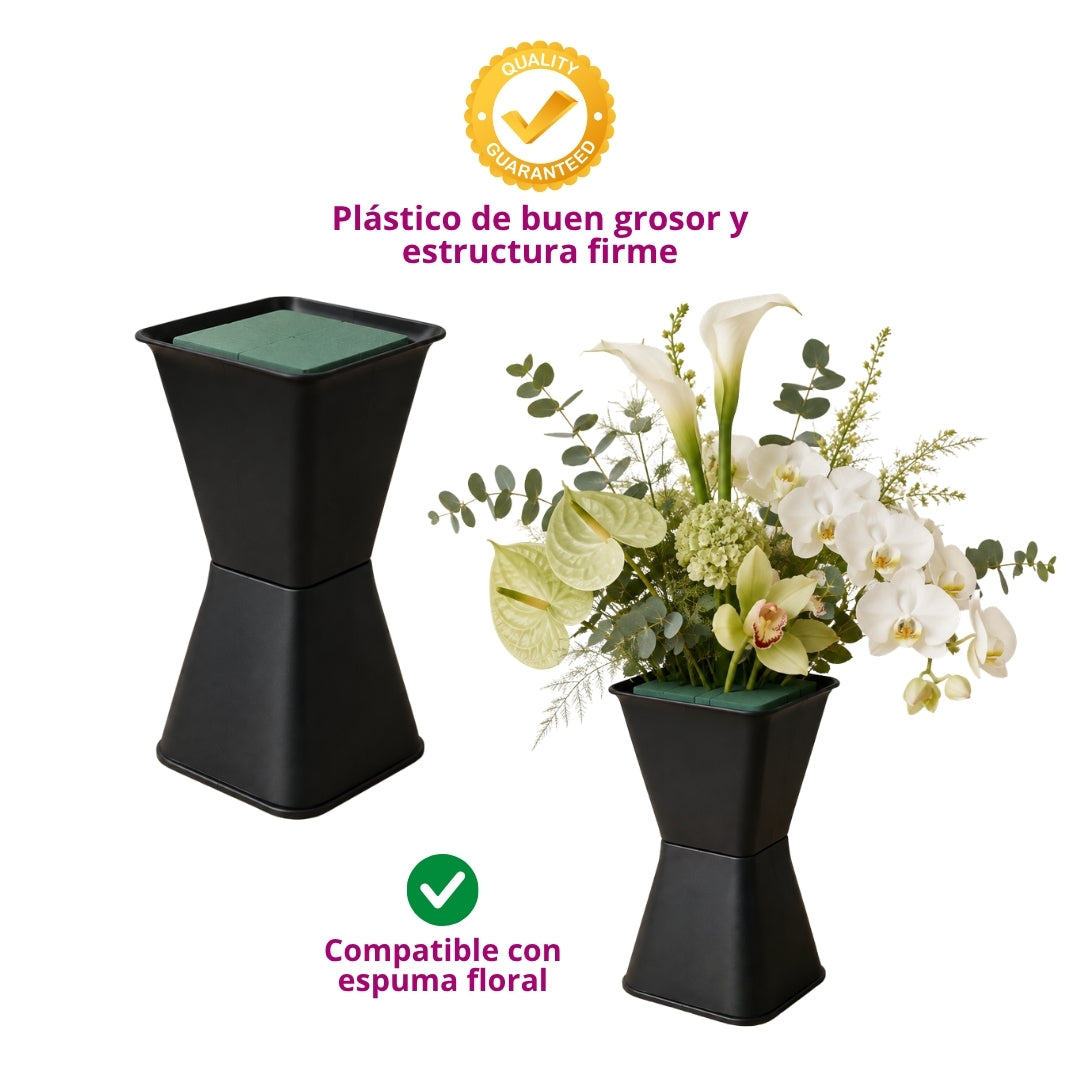 Pack de 6 Bases para Ramos Buchones y Arreglos Florales 16.5 cm