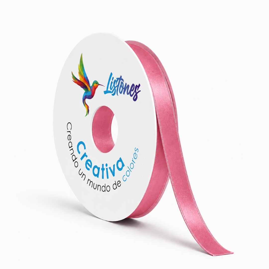 Listón Satinado #2- 10 mm x 90 Metros para Moños y Manualidades