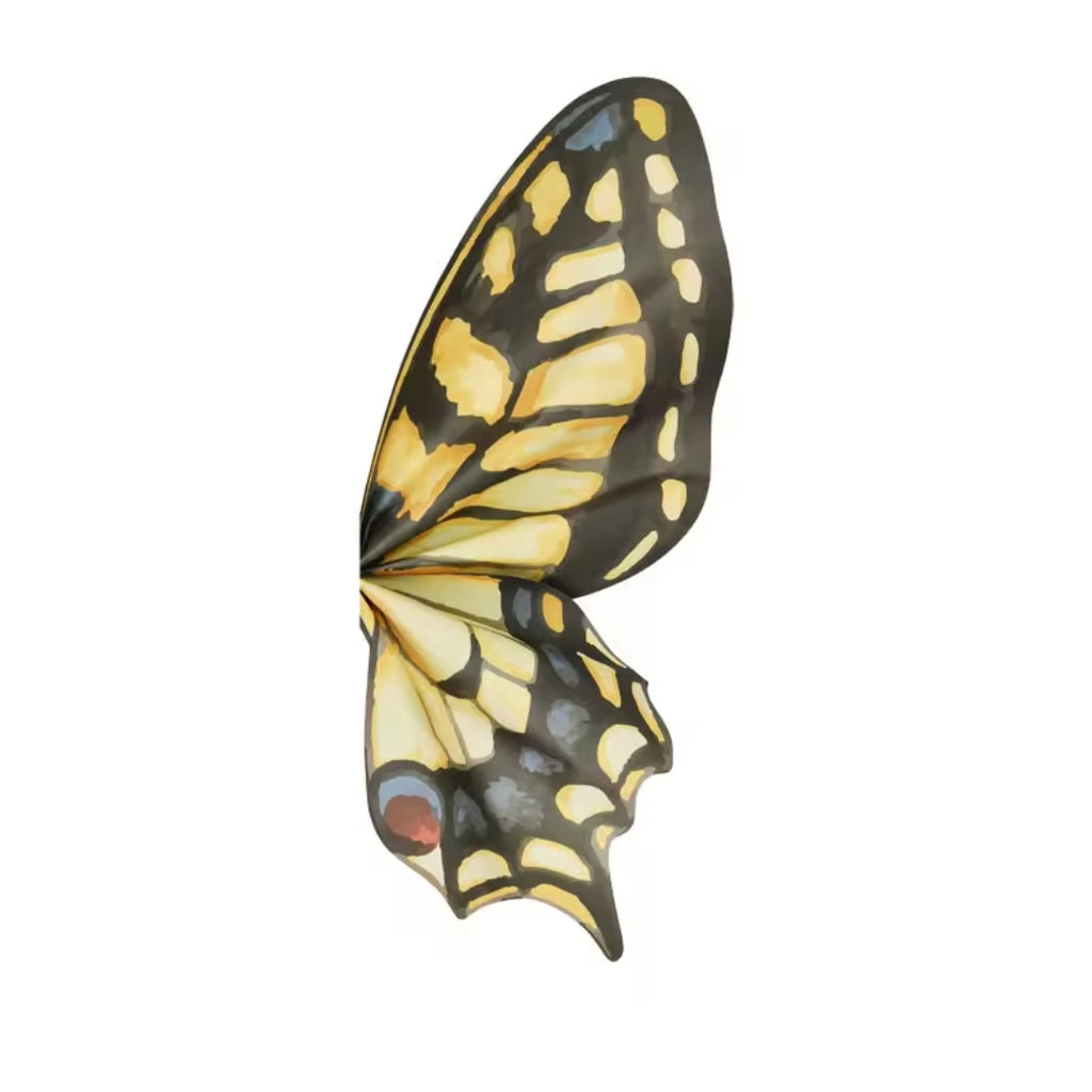 Papel Coreano Diseño Alas de Mariposa - Pack de 20 Pliegos para Ramos Buchones y Envolturas