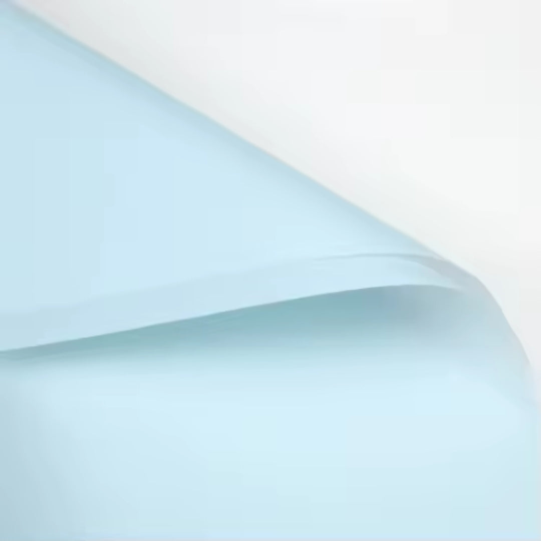 Papel Coreano Pastel - Pack con 20 Pliegos Impermeables (30x58 cm) para Ramos y Envolturas