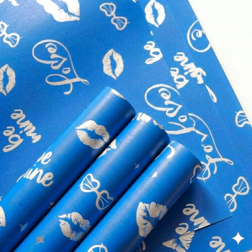 Outlet Papel Coreano para Ramos - Paquete de 20 Pliegos / Liquidación de Diseños Exclusivos