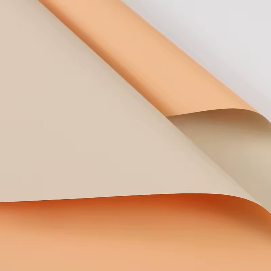 Papel Coreano Waterproof Mate Doble Cara - Paquete de 20 Hojas para Ramos y Manualidades
