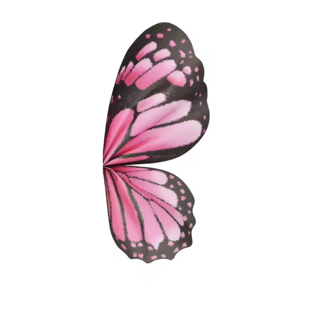 Papel Coreano Diseño Alas de Mariposa - Pack de 20 Pliegos para Ramos Buchones y Envolturas