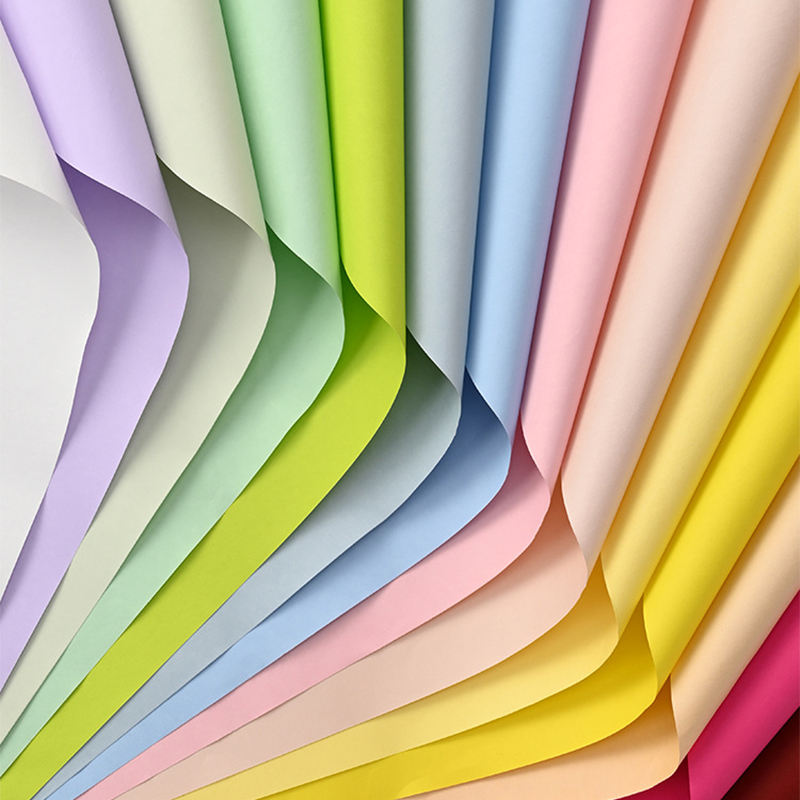Papel Coreano Pastel - Pack con 20 Pliegos Impermeables (30x58 cm) para Ramos y Envolturas
