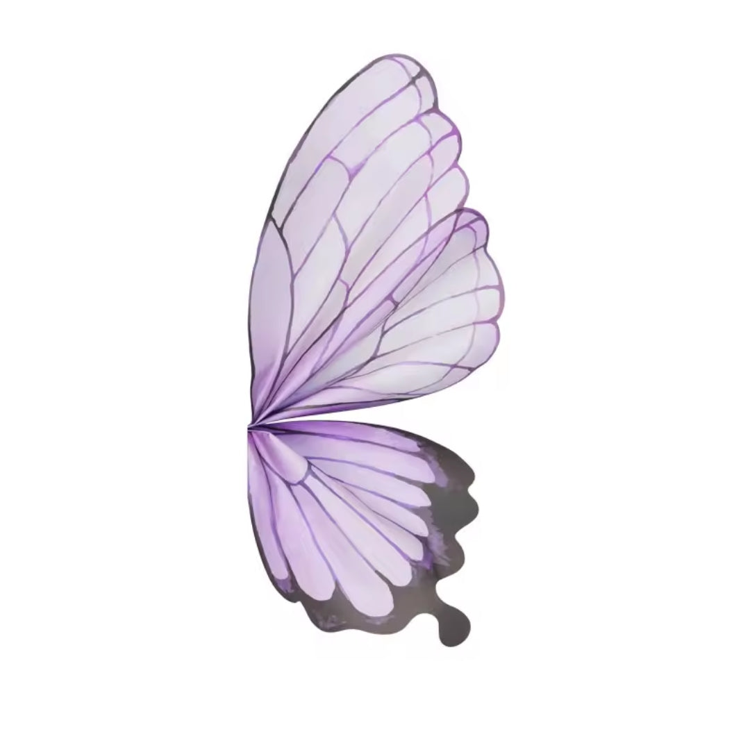 Papel Coreano Diseño Alas de Mariposa - Pack de 20 Pliegos para Ramos Buchones y Envolturas