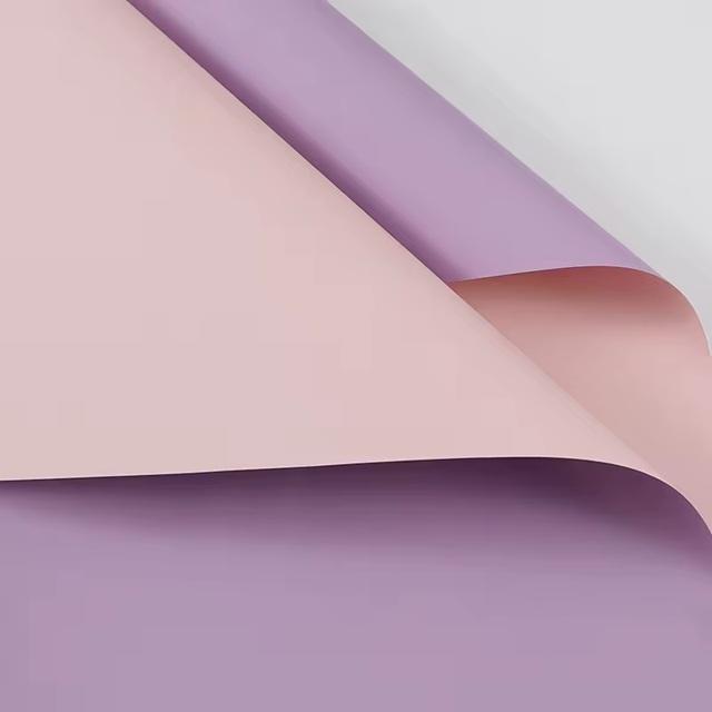 Papel Coreano Waterproof Mate Doble Cara - Paquete de 20 Hojas para Ramos y Manualidades