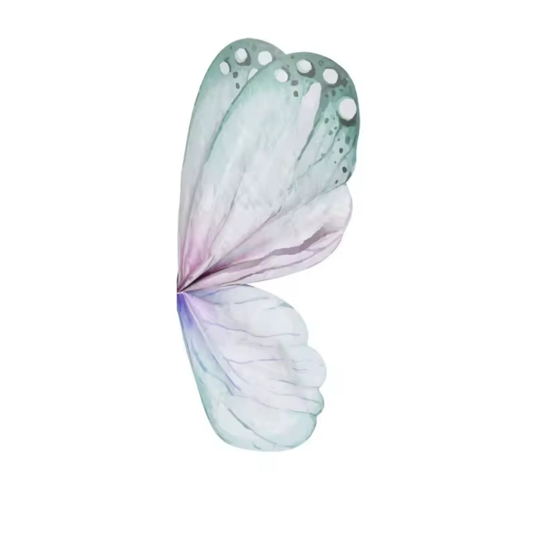 Papel Coreano Diseño Alas de Mariposa - Pack de 20 Pliegos para Ramos Buchones y Envolturas