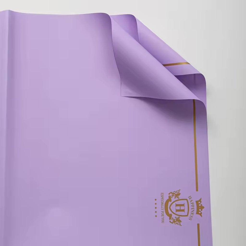 Papel Coreano Premium - Pack con 20 Pliegos Impermeables (58x58 cm) para Ramos Buchones y Regalos