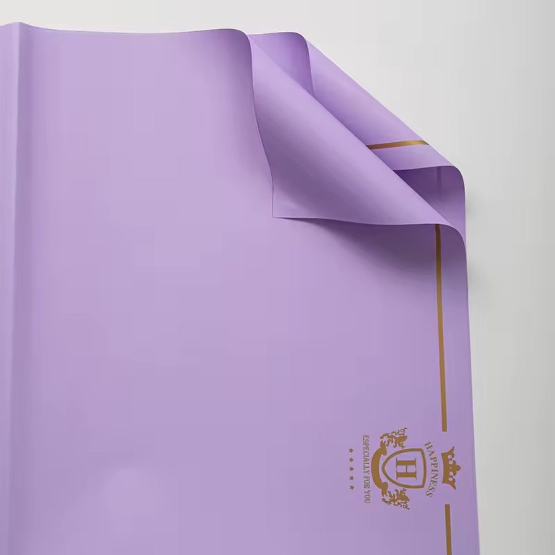 Papel Coreano Premium - Pack con 20 Pliegos Impermeables (58x58 cm) para Ramos Buchones y Regalos