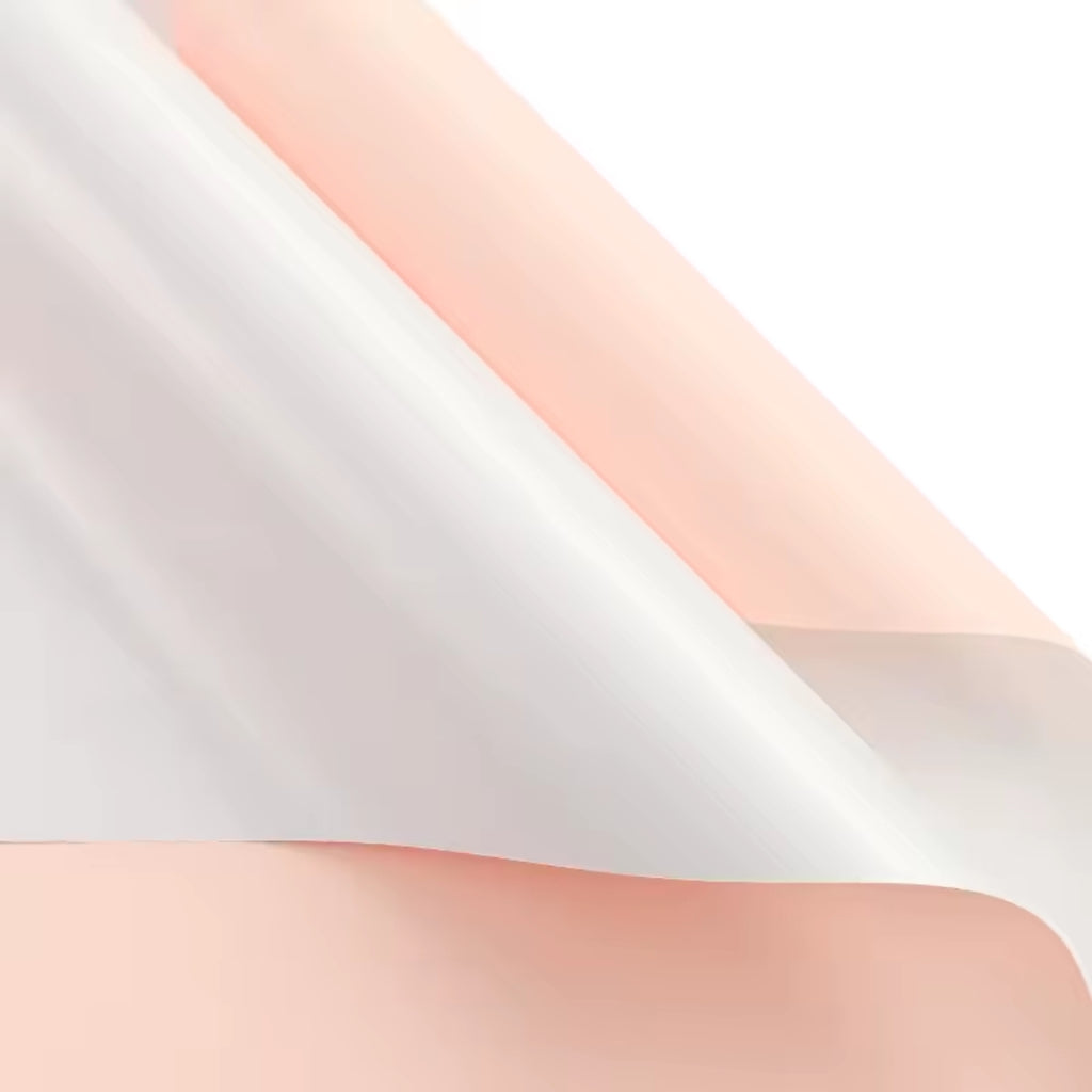 Papel Coreano Waterproof Mate Doble Cara - Paquete de 20 Hojas para Ramos y Manualidades