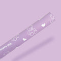 Papel Coreano Diseño Ositos y Corazones - Pack con 20 Pliegos Impermeables (58x58 cm) para Ramos