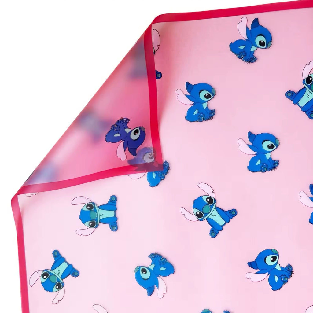 Papel Coreano Transparente Diseño Marco Floreado y Corazón - Paquete con 20 Pliegos para Ramos