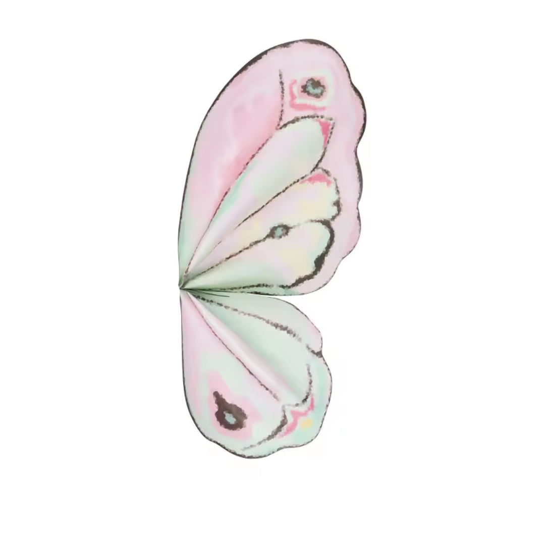 Papel Coreano Diseño Alas de Mariposa - Pack de 20 Pliegos para Ramos Buchones y Envolturas