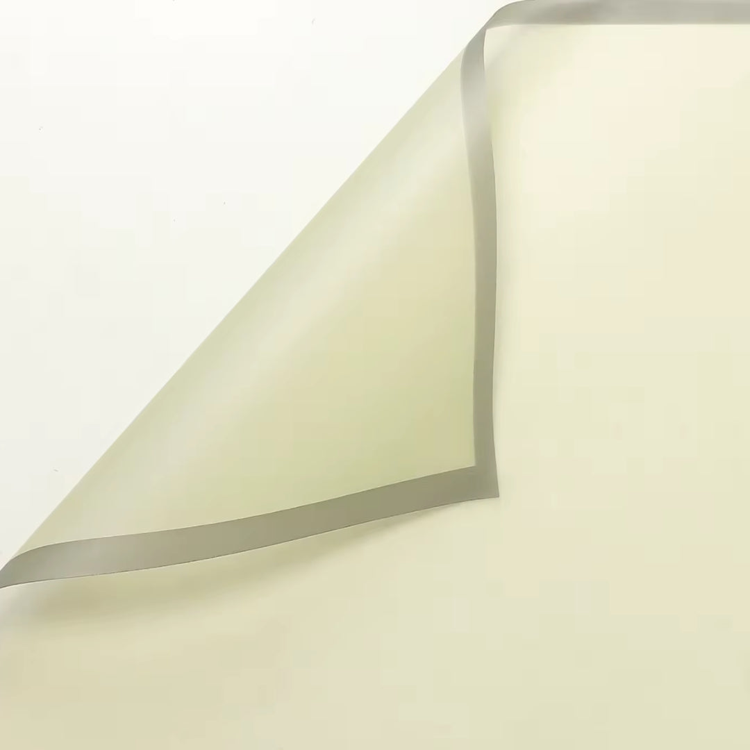 Papel Coreano Diseño Humo - Pack con 20 Pliegos Impermeables (58x58 cm) para Ramos y Regalos