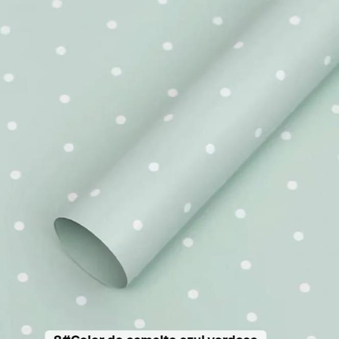 Papel Coreano Estampado Aesthetic - Paquete con 20 Pliegos Impermeables para Ramos y Regalos